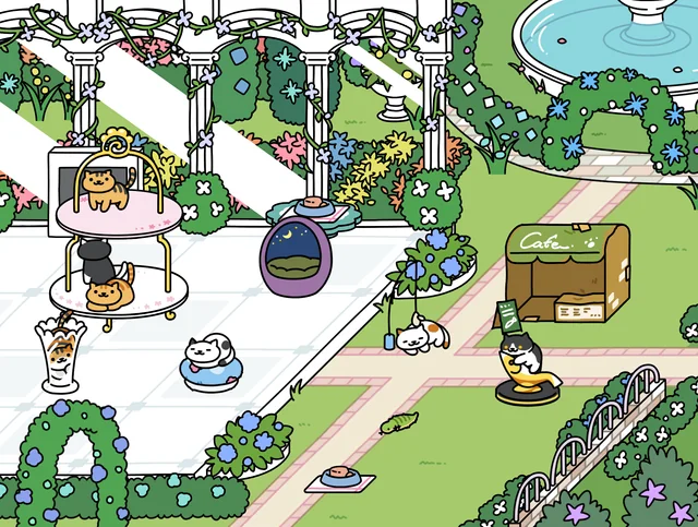 Neko Atsume 2 Seasonal Gardens